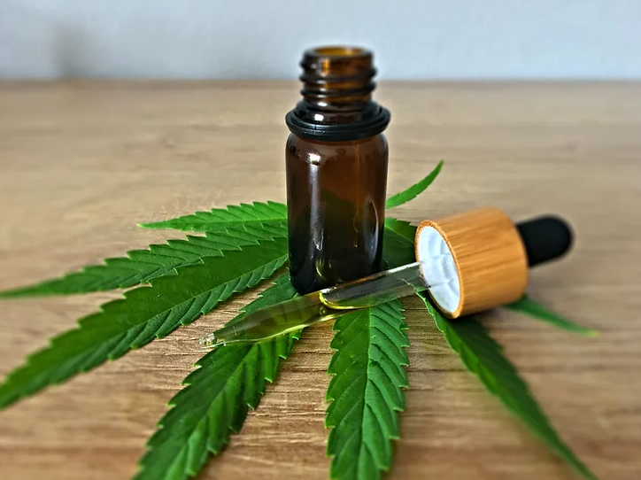 CBD Oil in Bottle